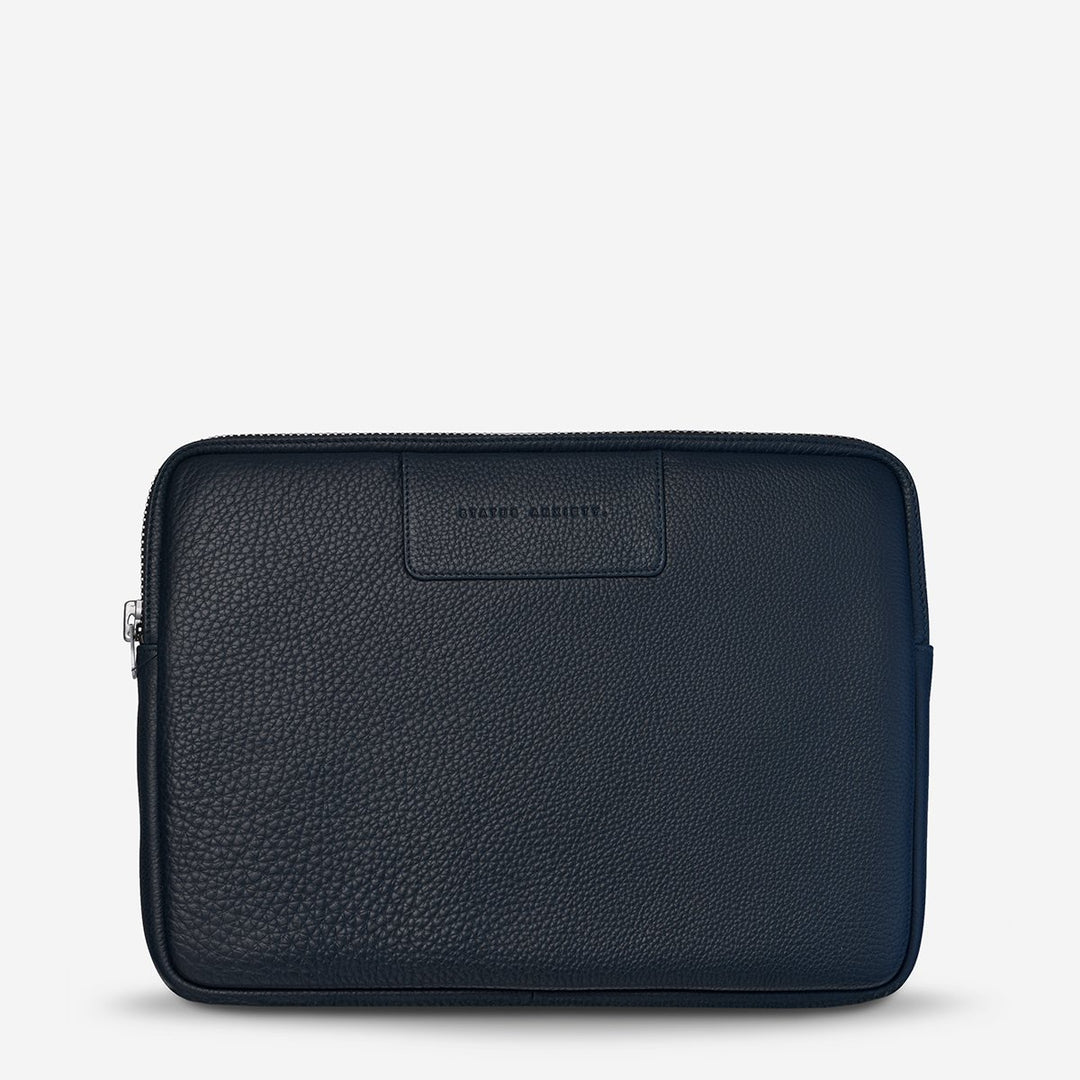 Status Anxiety Before I Leave Laptop Case- Navy
