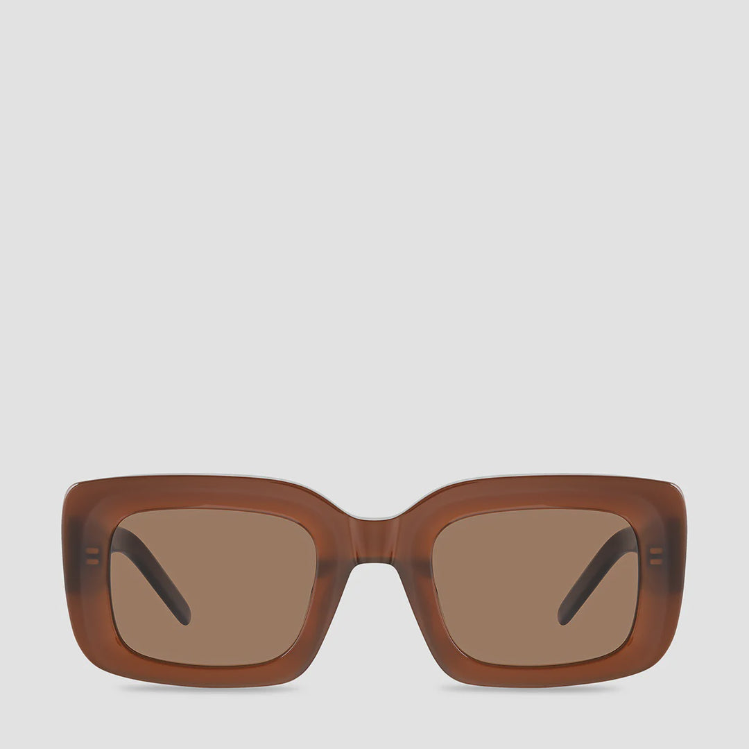 Status Anxiety Unyielding Sunglasses- Brown