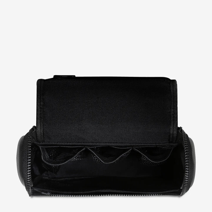 Status Anxiety Drifting Apart Toiletry Bag - Black