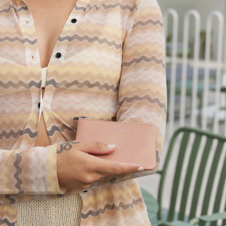 Status Anxiety Change It All Wallet - Dusty Pink