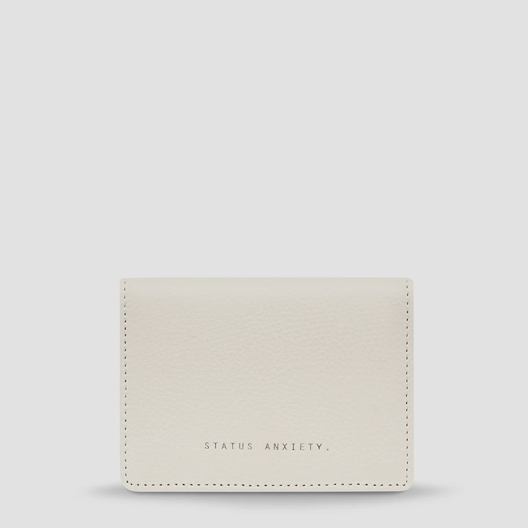 Status Anxiety Easy Does It Wallet - Chalk