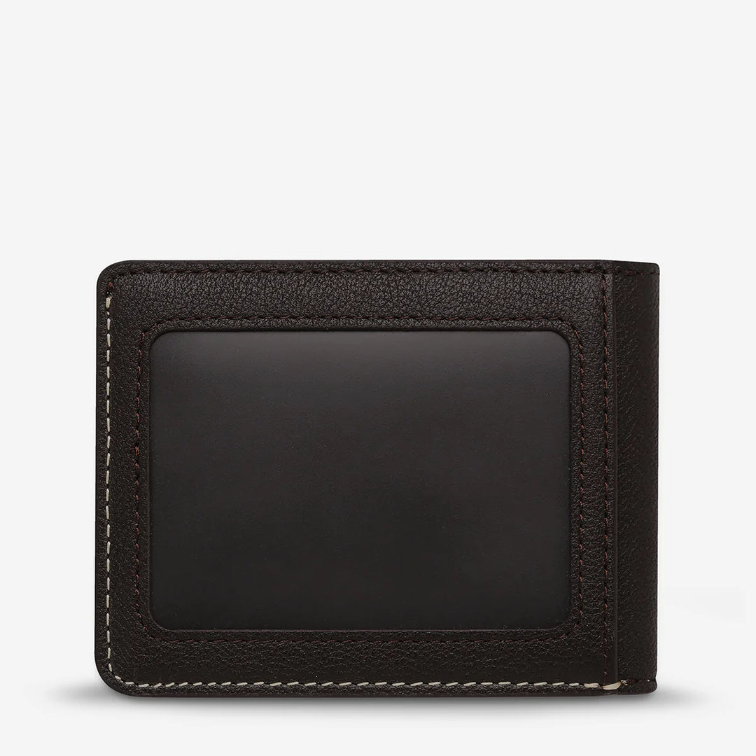Status Anxiety Ethan Wallet - Chocolate