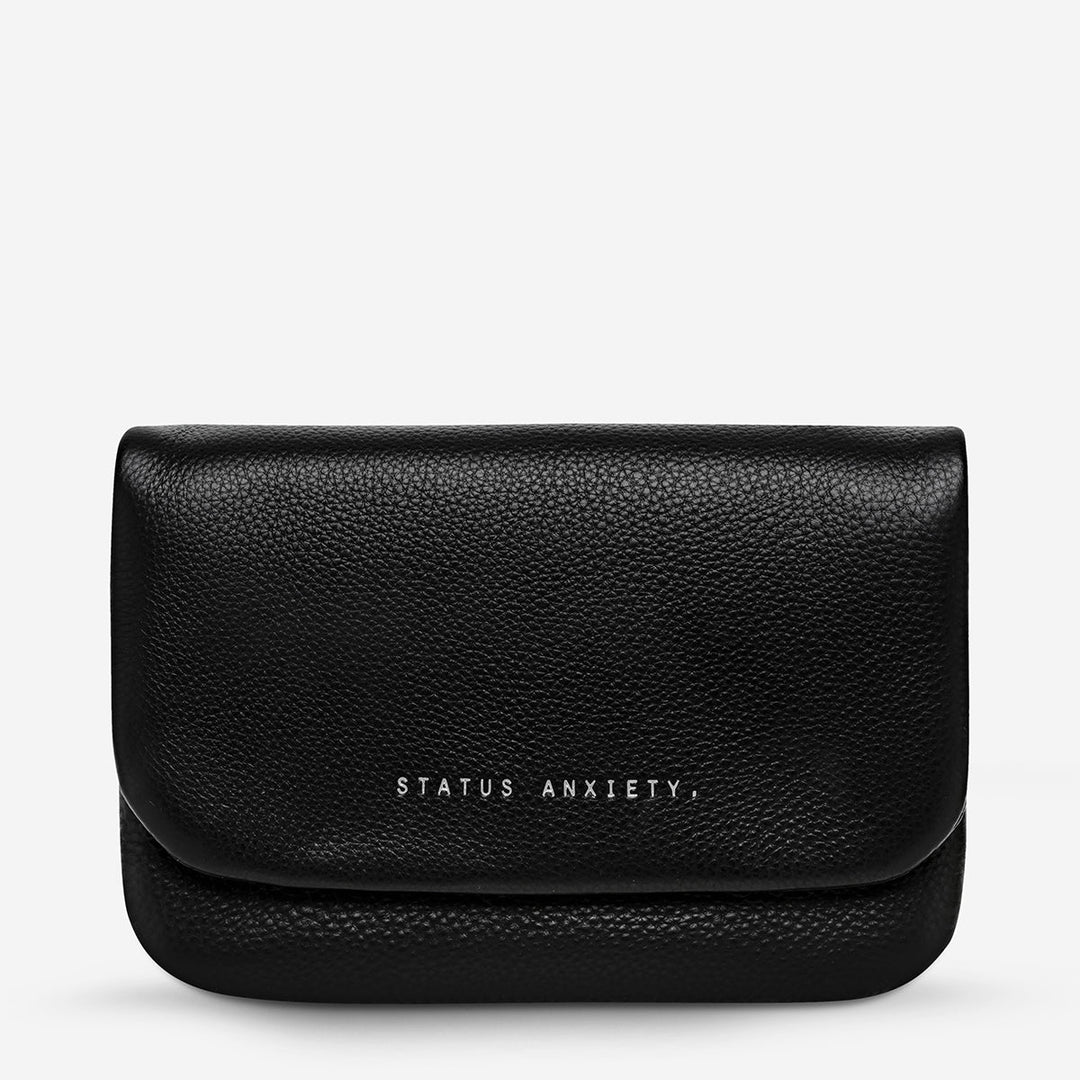 Status Anxiety Impermanent Wallet - Black