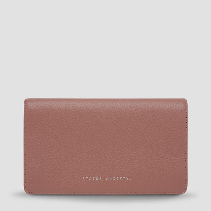 Status Anxiety Living Proof Wallet - Dusty Rose