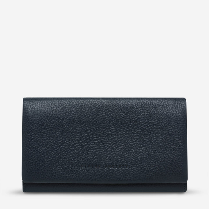 Status Anxiety Nevermind Wallet - Navy Blue