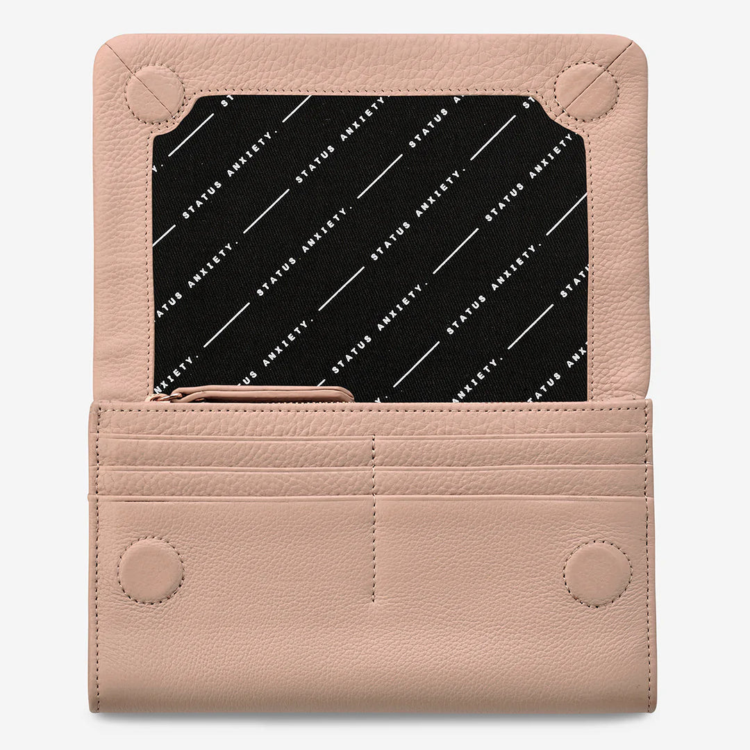 Status Anxiety Remnant Wallet - Dusty Pink