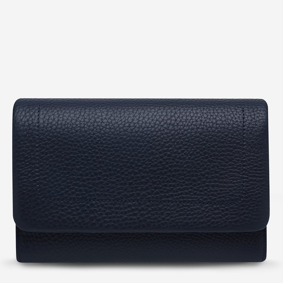 Status Anxiety Remnant Wallet - Navy Blue