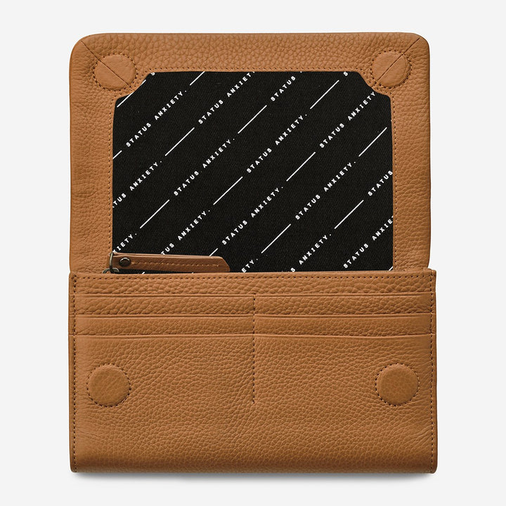 Status Anxiety Remnant Wallet - Tan