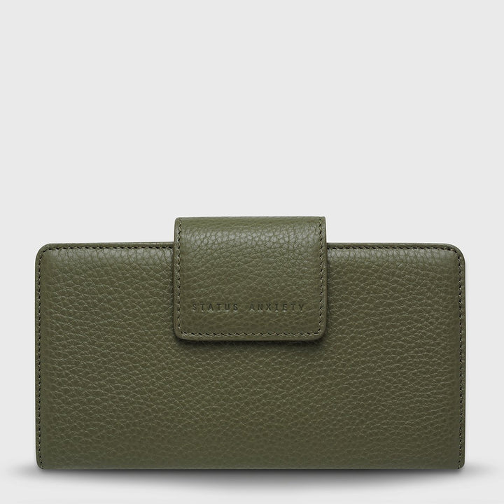 Status Anxiety Ruins Wallet - Khaki