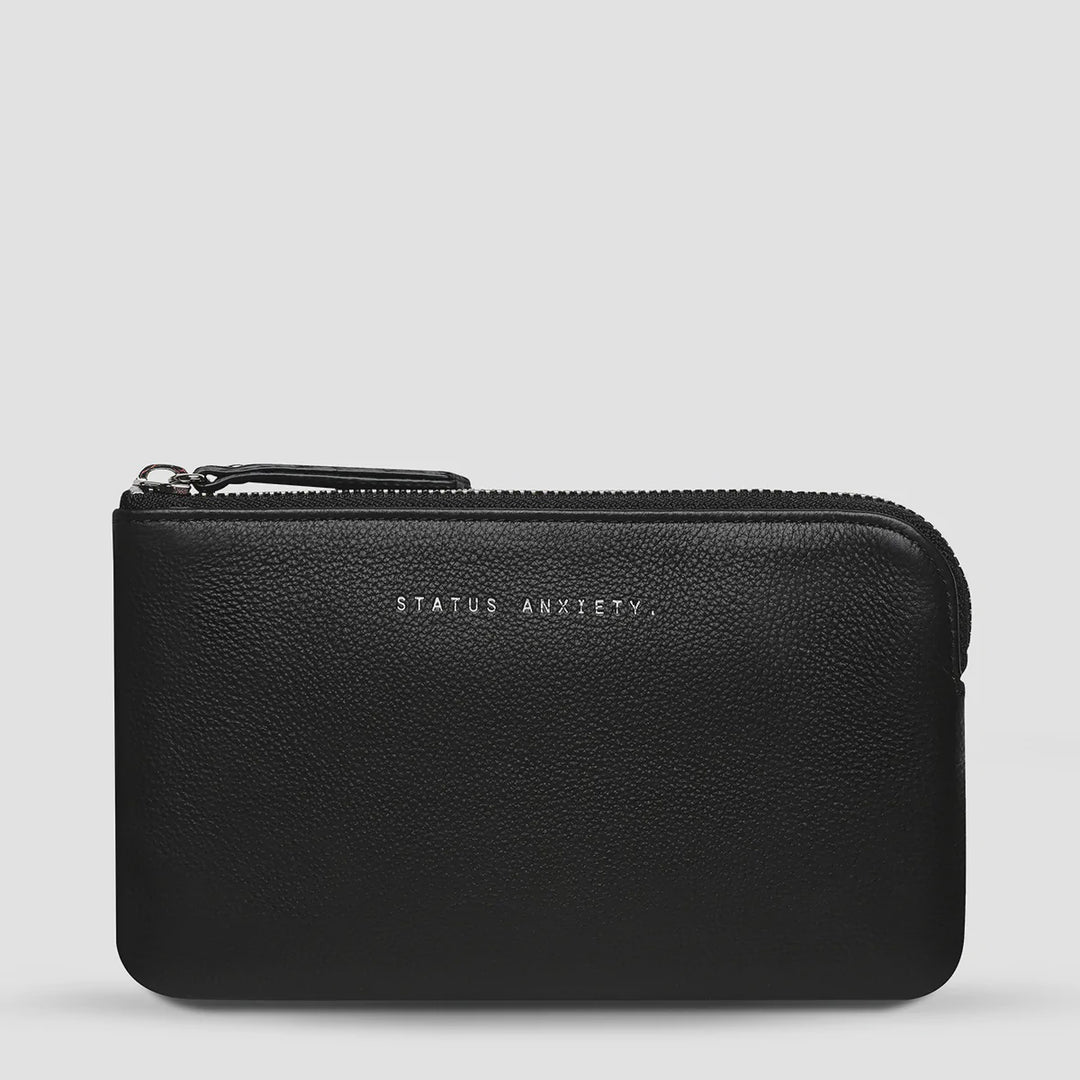 Status Anxiety Smoke and Mirrors Pouch - Black