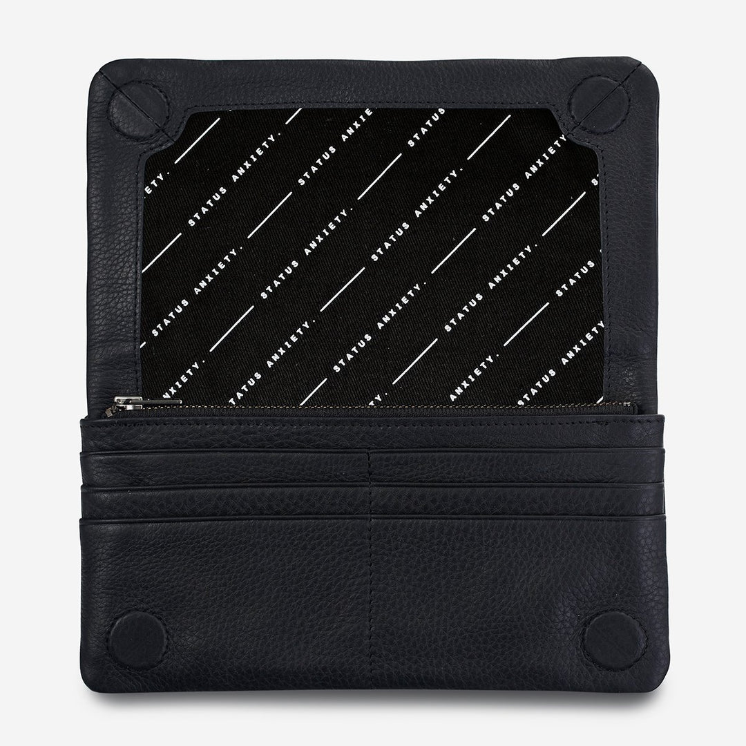 Status Anxiety Some Type Of Love Wallet - Black