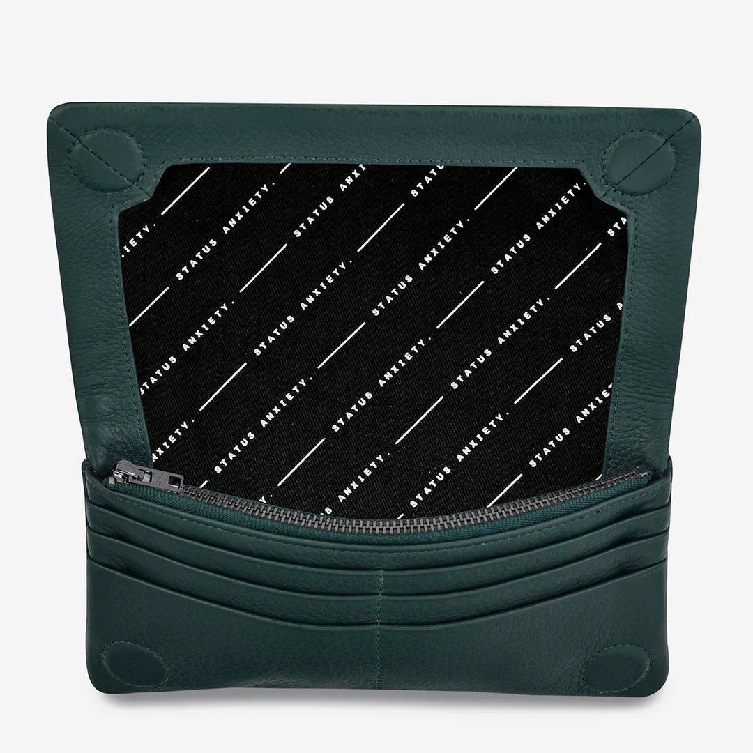 Status Anxiety Some Type Of Love Wallet - Teal
