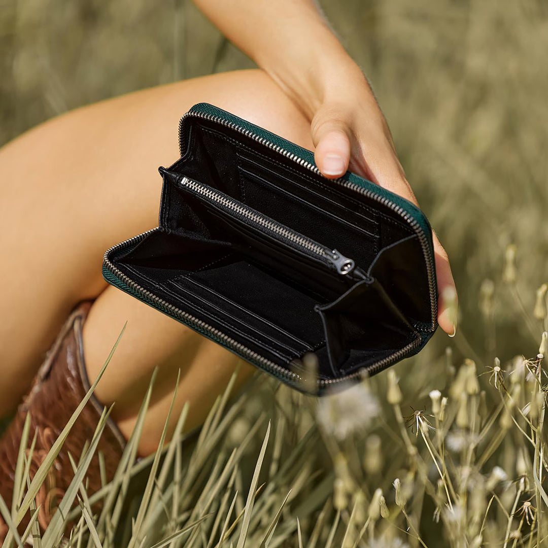 Status Anxiety Yet To Come Wallet- Teal