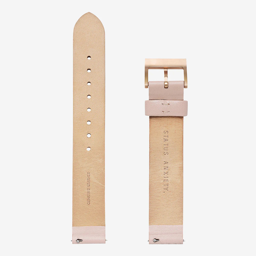 Repeat After Me Strap - Blush/Brushed Copper Buckle