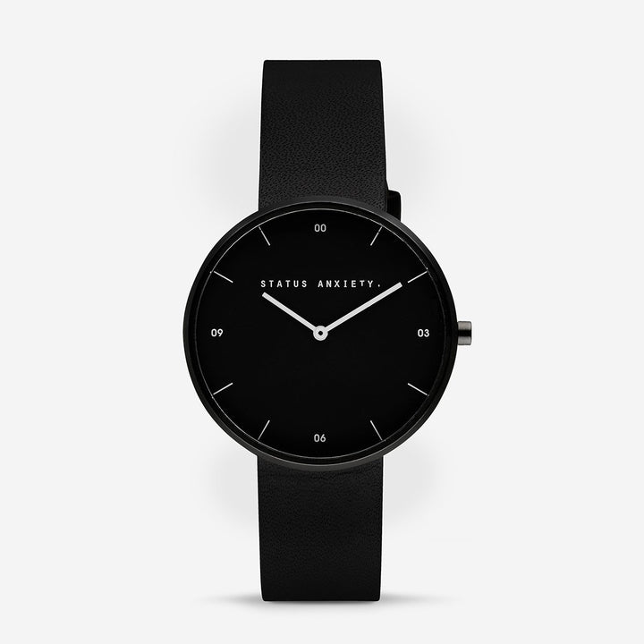 Repeat After Me Watch - Matte Black/Black Face/Black Strap