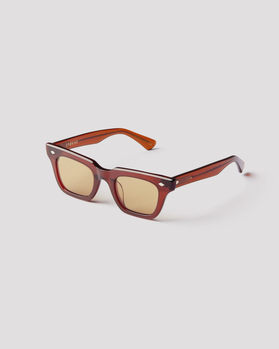 Epøkhe Stereo Sunglasses- Maple Polished/Brown