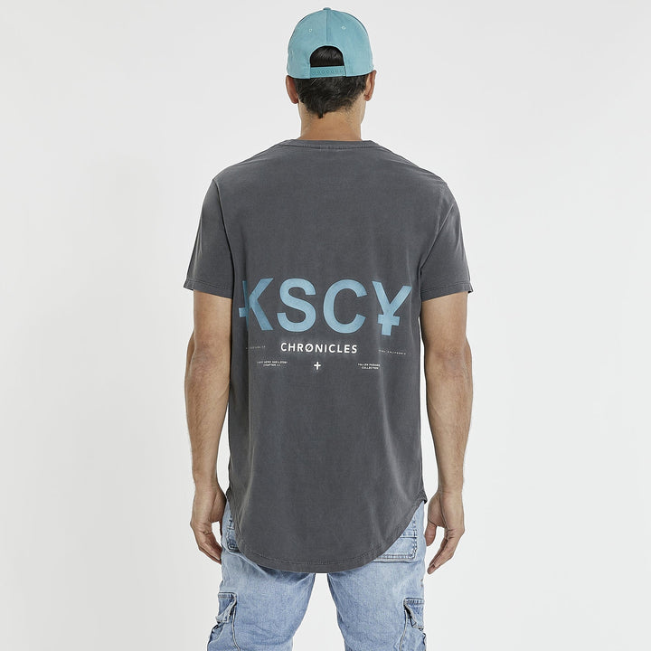 Kiss Chacey Thunderstorm Dual Curved Tee - Pigment Asphalt