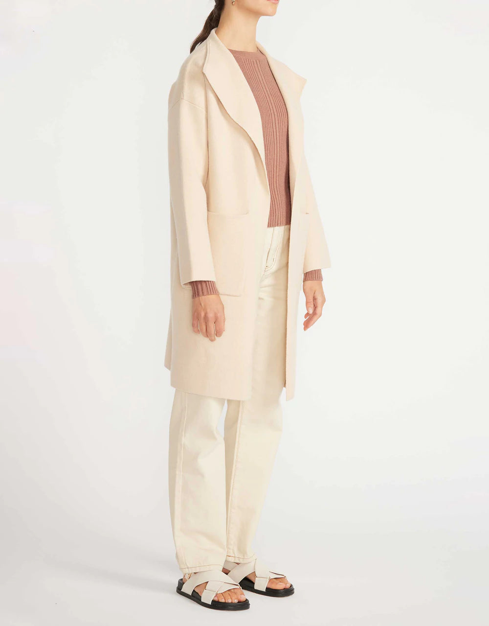 Amelia Coatigan - Ecru